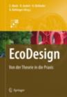 Image for Ecodesign: Von Der Theorie in Die Praxis