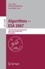 Image for Algorithms - ESA 2007