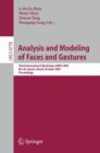 Image for Analysis and Modeling of Faces and Gestures