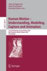 Image for Human motion  : understanding, modeling, capture and animation
