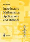 Image for Introductory mathematics  : applications and methods