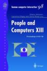 Image for People and computers XIII  : proceedings of HCI &#39;98, Sheffield 1-4 September 1998
