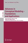 Image for Advances in Conceptual Modeling - Foundations and Applications