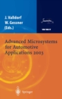 Image for Advanced Microsystems for Automotive Applications 2003
