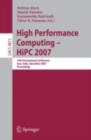 Image for High Performance Computing - HiPC 2007: 14th International Conference, Goa, India, December 18-21, 2007, Proceedings