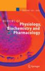 Image for Reviews of Physiology, Biochemistry and Pharmacology 160