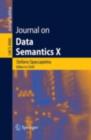 Image for Journal on data semantics X