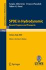 Image for SPDE in Hydrodynamics: Recent Progress and Prospects
