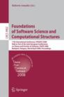 Image for Foundations of Software Science and Computational Structures
