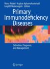 Image for Primary immunodeficiency diseases  : definition, diagnosis and management