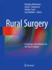 Image for Rural surgery
