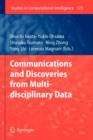 Image for Communications and discoveries from multidisciplinary data