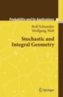 Image for Stochastic and integral geometry