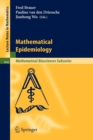 Image for Lecture notes in mathematical epidemiology
