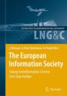 Image for The European Information Society : Taking Geoinformation Science One Step Further