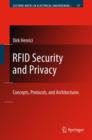 Image for RFID security and privacy  : concepts, protocols, and architectures