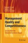 Image for Management quality and competitiveness: lessons from the industrial excellence award
