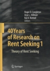Image for 40 Years of Research on Rent Seeking