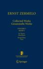 Image for Ernst Zermelo - Collected Works/Gesammelte Werke: Volume I/Band I - Set Theory, Miscellanea/Mengenlehre, Varia : 21