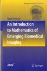 Image for An introduction to mathematics of emerging biomedical imaging