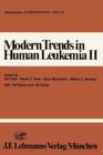 Image for Modern Trends in Human Leukemia II : Biological, Immunological, Therapeutical and Virological Aspects