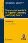 Image for Enumerative Invariants in Algebraic Geometry and String Theory