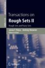 Image for Transactions on Rough Sets II