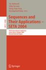Image for Sequences and Their Applications - SETA 2004
