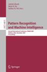 Image for Pattern Recognition and Machine Intelligence : Second International Conference, PReMI 2007, Kolkata, India, December 18-22, 2007, Proceedings