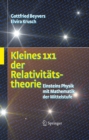 Image for Kleines 1x1 Der Relativitatstheorie: Einsteins Physik Mit Mathematik Der Mittelstufe X