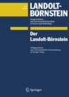 Image for Der Landolt-Bornstein: Erfolgsgeschichte einer wissenschaftlichen Datensammlung im Springer-Verlag