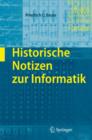 Image for Historische Notizen zur Informatik