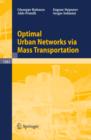 Image for Optimal urban networks via mass transportation : 1961