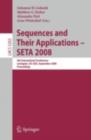 Image for Sequences and Their Applications - SETA 2008: 5th International Conference Lexington, KY, USA, September 14-18, 2008, Proceedings