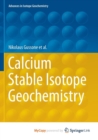 Image for Calcium Stable Isotope Geochemistry
