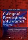 Image for Challenges of Power Engineering and Environment