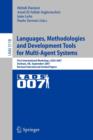 Image for Languages, Methodologies and Development Tools for Multi-Agent Systems