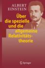 Image for Uber Die Spezielle Und Die Allgemeine Relativit Tstheorie (24. Aufl.)