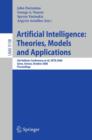 Image for Artificial Intelligence: Theories, Models and Applications : 5th Hellenic Conference on AI, SETN 2008, Syros, Greece, October 2-4, 2008, Proceedings