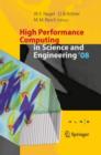 Image for High performance computing in science and engineering &#39;08  : transactions of the High Performance Computing Center, Stuttgart (HLRS) 2008