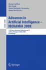 Image for Advances in Artificial Intelligence - IBERAMIA 2008