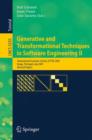 Image for Generative and Transformational Techniques in Software Engineering II : International Summer School, GTTSE 2007, Braga, Portugal, July 2-7. 2007, Revised Papers