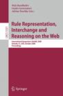 Image for Rule Representation, Interchange and Reasoning on the Web