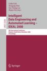 Image for Intelligent Data Engineering and Automated Learning – IDEAL 2008