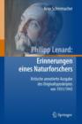 Image for Philipp Lenard: Erinnerungen eines Naturforschers : Kritische annotierte Ausgabe des Originaltyposkriptes von 1931/1943