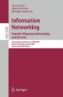 Image for Information Networking. Towards Ubiquitous Networking and Services