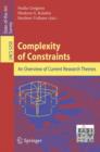 Image for Complexity of Constraints