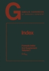 Image for Index : Formula Index