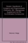 Image for Gmelin: Handbook of Inorganic and Organometallic Chemistry