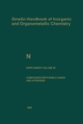 Image for Gmelin: Handbook of Inorganic and Organometallic Chemistry : N - Nitrogen: Supplement Vol B: Compounds with Noble Gases and Hydrogen: Part 1